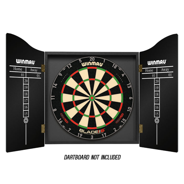Winmau® Classic Deluxe Black Ash Dartboard Cabinet