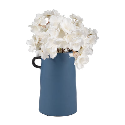 Ceramic 9" Vase - Blue|Vase de 9 po en céramique - bleu