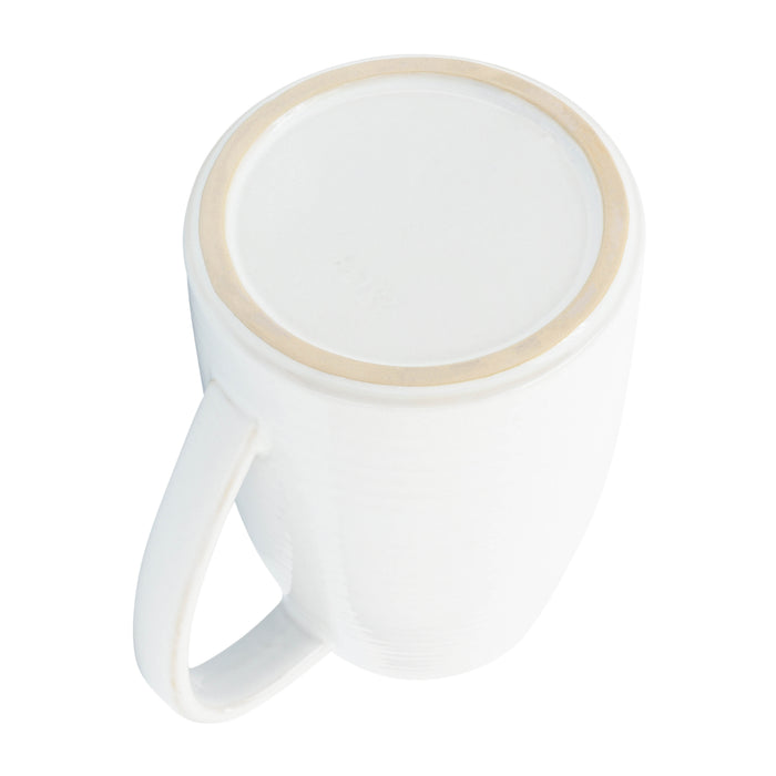 Ceramic 8\" Pitcher - White