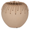 Natural 9\" Ceramic Weave Bowl