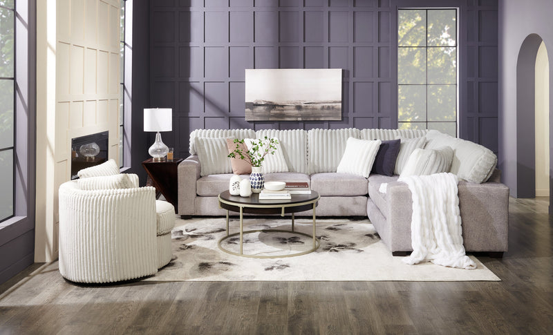 Ceramic 10\" Navy Polka Dot Flower Vase - White