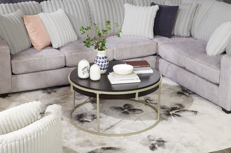 Ceramic 10\" Navy Polka Dot Flower Vase - White