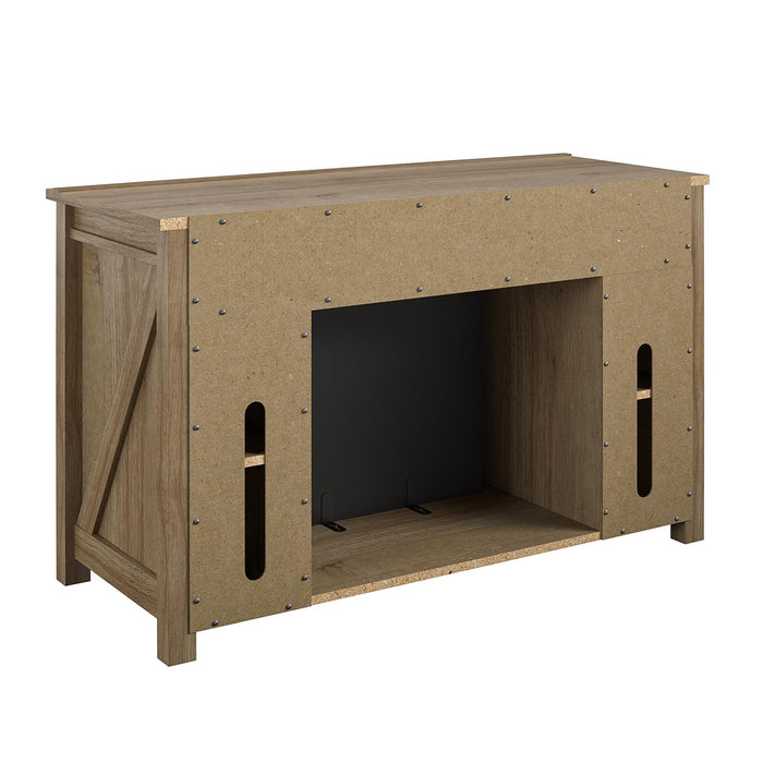 Ameriwood Home Farmington Electric Fireplace TV Console for TVs up to 50\" - Natural