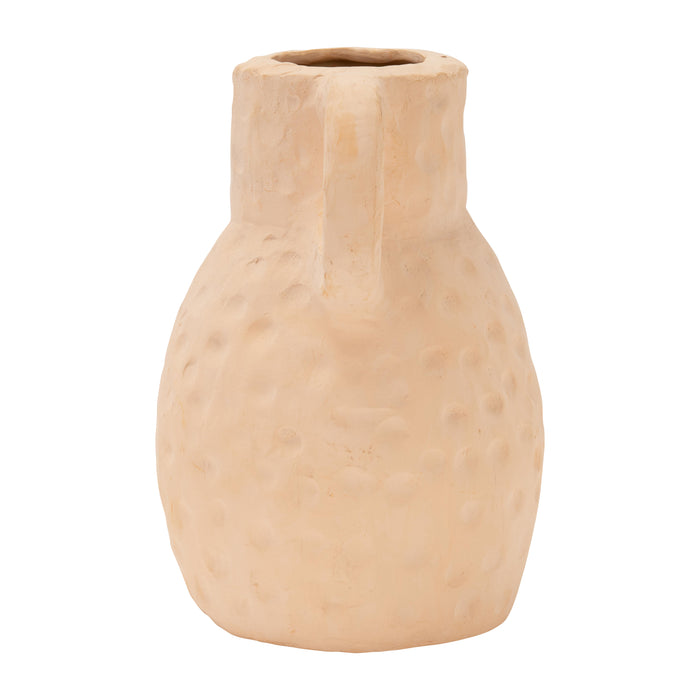 Teracotta 10\" Texture Vase
