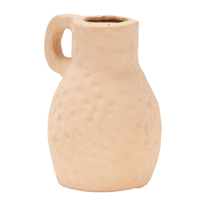Teracotta 10\" Texture Vase
