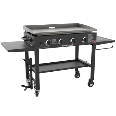 Blackstone Original 36" Griddle Cooking Station with Cutting Board - 1825|Station de cuisson Original de Blackstone de 36 po avec plaque chauffante et planche à découper - 1825