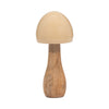 Wood 8" Coned Mushroom - Ivory|Champignon conique de 8 po en bois - ivoire
