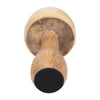 Wood 8" Coned Mushroom - Ivory|Champignon conique de 8 po en bois - ivoire