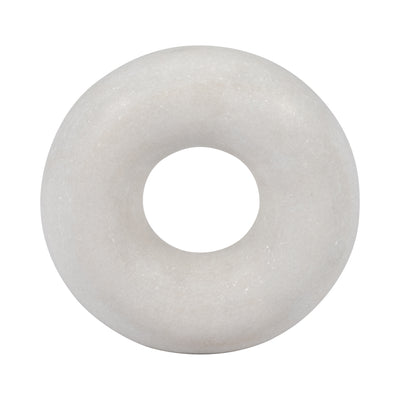Marble 6" Round Sculpture - White|Sculpture ronde de 6 po en marbre - blanche