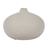 Ceramic 5\" Round Volcanic Vase - Cotton