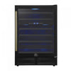 Forno Bacchino 24" Wine Cooler, Black,51 Bottle Capacity, Built-In or Freestanding-FWCDR6634-24BLK | Refroidisseur a vin Bacchino de 24",noir, capacite de 51 bouteilles,encastrable ou autonome-FWCDR6634-24BLK