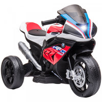 Aosom Kids Electric Powered Ride-On Motorcycle Toy 3-wheels 6v Battery Powered Motorbike With Music