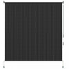 Outsunny Outdoor Roller Shade, 6' X 6' Patio Door Blinds, Black