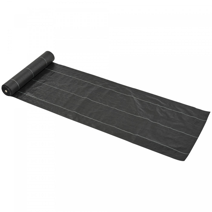 Outsunny 3ftx300ft Gardener Premium Weed Barrier 4.6OZ Landscape Fabric Durable & Heavy-Duty Weed Block Gardening Mat, Easy Setup & Superior Weed Control Convenient Design