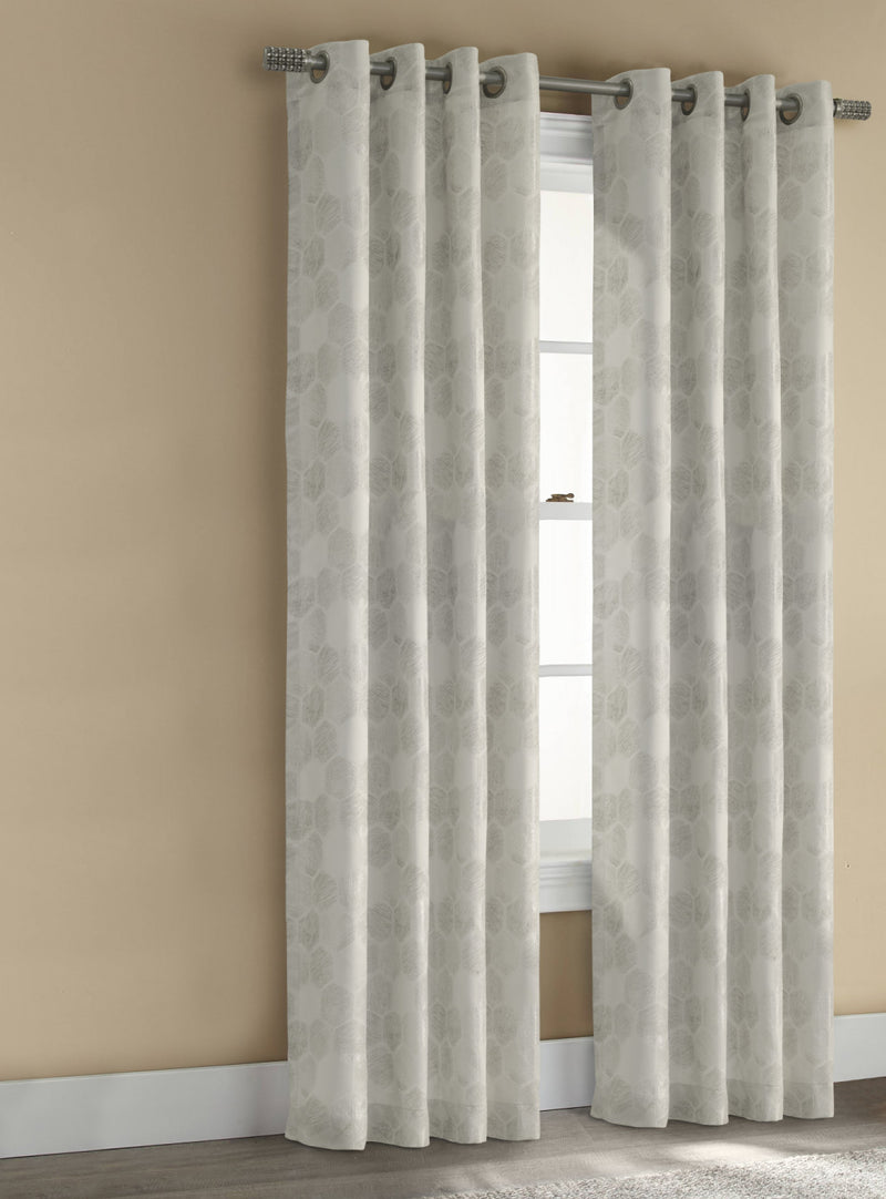 Park Avenue Collection Jensen Grommet Panel 52x84 main image 1