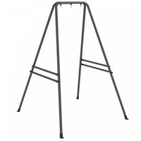 Outsunny Hammock Chair Stand Metal Frame Hammock Stand, Black