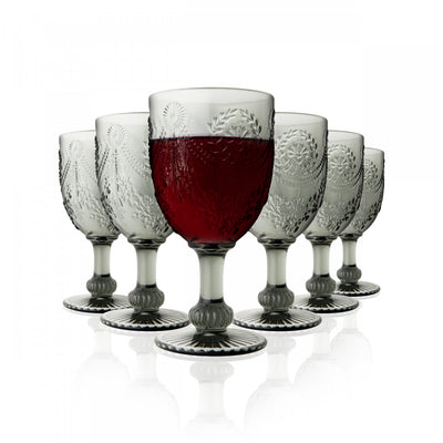 Arimi Savoia Goblet Set 6-Piece Grey|Ensemble De 6 Verres A Vin Arimi Savoia Gris