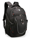 Swissdigital Kappel School Backpack – 17\" Laptop Bag, SDD Finder, Add-A-Bag System, Reflective Trim, Multi-Pockets, Ergonomic