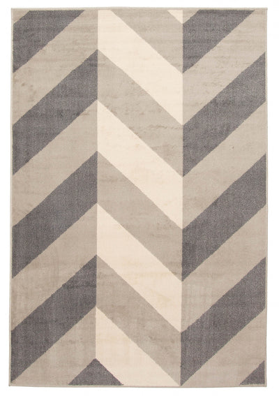 Bianca Grey Area Rug - 5'0" x 8'0"|Carpette Bianca grise - 5 pi 0 po x 8 pi 0 po