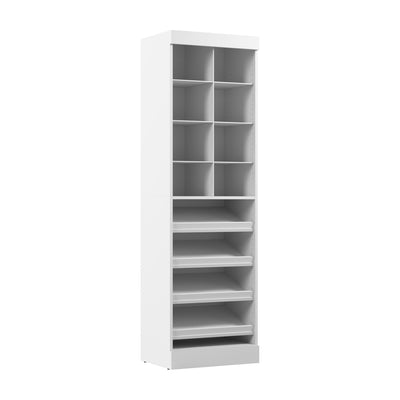 Bestar Pur 25 W Closet Shoe Organizer - White|Organisateur de garde-robe pour chaussures Pur de Bestarde 25 po (L) - blanc