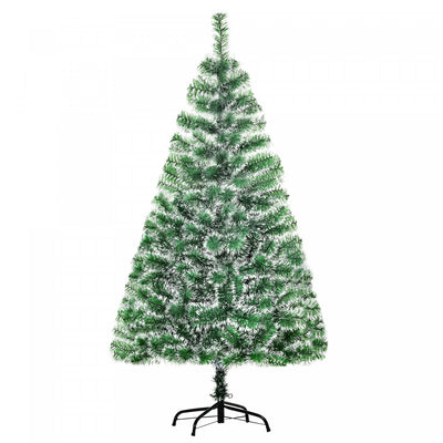 Homcom 5ft Artificial Christmas Tree With 416 Tips|Homcom Arbre De Noel Artificiel De 5 Pieds Avec 416 Pointes