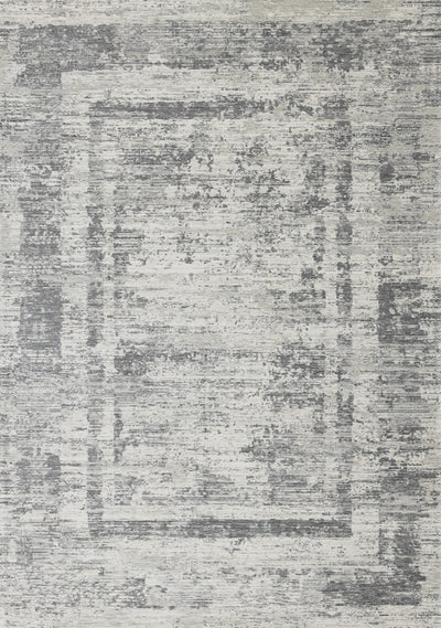 Kylie Grey Faded Borders Rug, 7'10" x 10'10" Indoor Area Rug | Tapis Kylie bordures gris delave, 7'10" x 10'10"