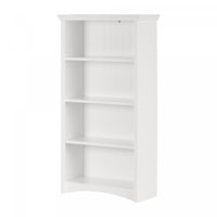 Gascony 4-Shelf Bookcase Pure White - South Shore