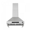 Forno Venezia 30 Inch Wall-Mounted Range Hood, Stainless steel-FRHWM5503-30