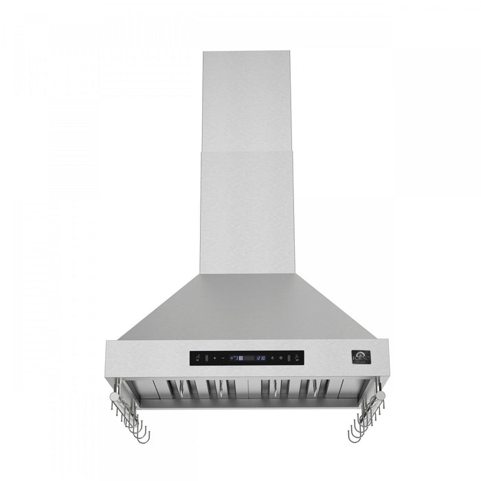 Forno Venezia 30 Inch Wall-Mounted Range Hood, Stainless steel-FRHWM5503-30