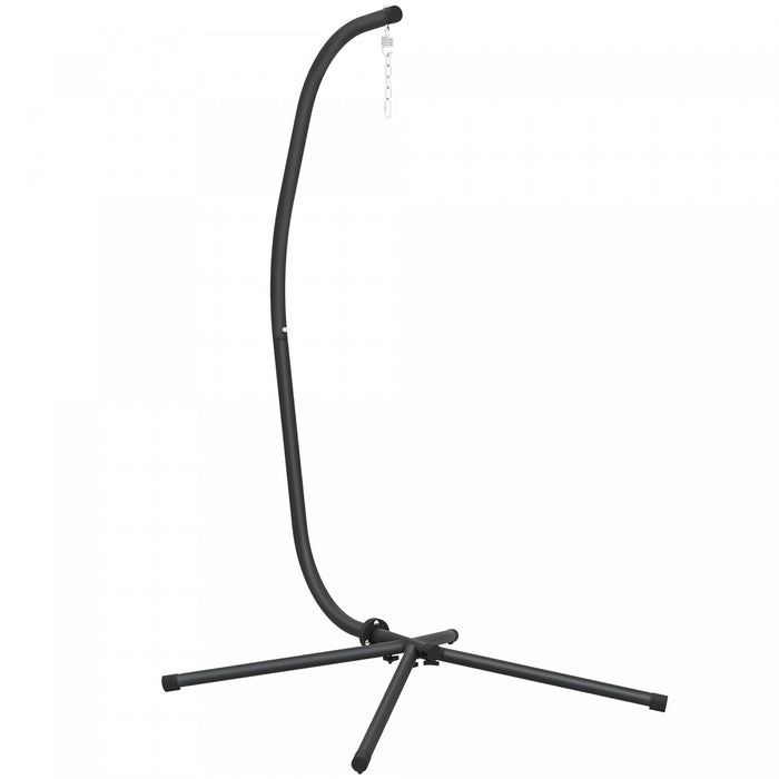 Outsunny Hanging Egg Chair Stand Only, Hammock Chair Stand Black