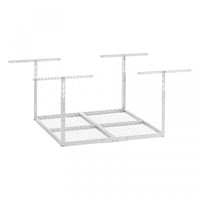 Gladiator Overhead Gearloft™ Hammered White Storage Rack - 4' x 4'