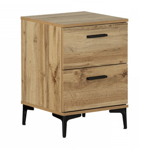 Musano 2-Drawer Nightstand - Nordik Oak