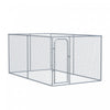 Pawhut 99 Sq. Ft. Dog Playpen Outdoor, Walk-in Dog Run Kennel Puppy Exercise Pen With Galvanized Steel Frame, For Small And Medium Dogs, 13' X 7.5' X 6'