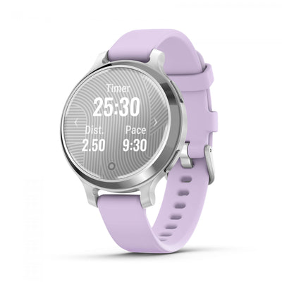 Garmin Lily 2 Active Gps Smartwatch - Heart Rate, Sleep And Stress Monitoring, 9 Day Battery Silver |Montre Connectee Gps Garmin Lily 2 Active - Surveillance De La Frequence Cardiaque, Du Sommeil Et Du