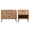 Dumbo Modern 2-Piece Dresser Set in Golden Brown