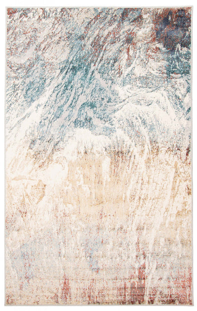 Tribeca Teal Area Rug - 5'0" x 8'0"|Carpette Tribeca bleu sarcelle - 5 pi 0 po x 8 pi 0 po