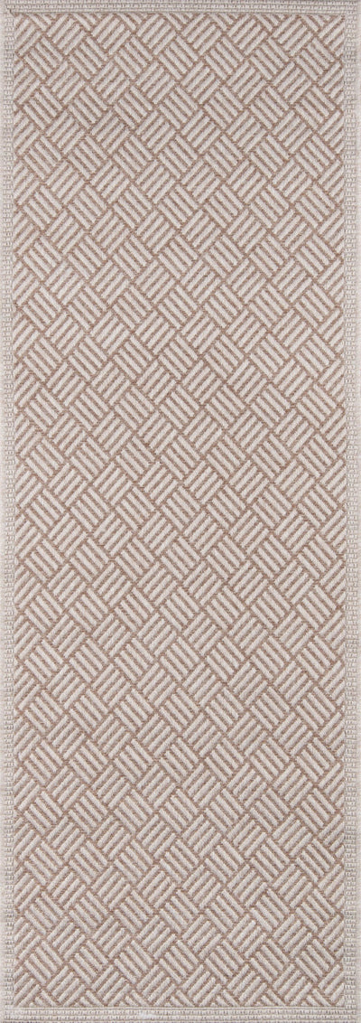 Eve Contemporary 2'0" x 6'0" Runner Rug in Brown Indoor Area Rug | Tapis Contemporain Eve 2'0" x 6'0" en brun