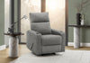 MONARCH SPECIALTIES 30" WIDE UPHOLSTERED RECLINING CHAIR, MANUAL ROCKER, CUP HOLDERS, DARK GREY FABRIC RECLINER | MONARCH SPECIALTIES FAUTEUIL 30 PO DE LARGEUR INCLINABLE REMBOURRE, FAUTEUIL BERCANT MANUEL, TISSU GRIS FONCE