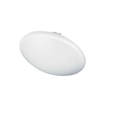 Dainolite Cfled Ceiling Flush Mount 11" Dia White Shade Lamp|Plafonnier affleuré Cfled de Dainolite de 11 po de diamètre avec abat-jour blanc