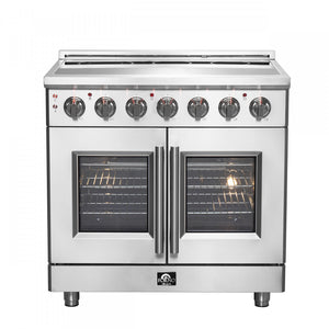Forno Massimo 5.36 Cu. Ft. French Door Electric Range - FFSEL6955-36