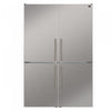 Forno Custodia 48" Bottom Freezer combo, 20.6 cu.ft., Ice Maker, Total No frost, Stainless - FFFFD1766-48S Refrigerator | Refrigerateur Custodia de 48 po, 20,6 pi³, avec machine a glacons, acier inoxydable – FFFFD1766-48S