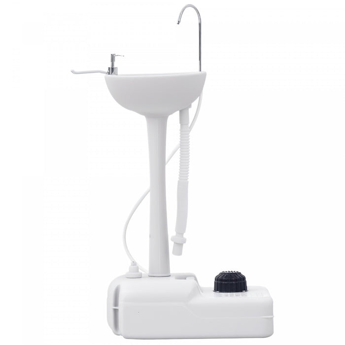 kleankin Portable Camping Sink Hand Wash Station with 17L Water Tank