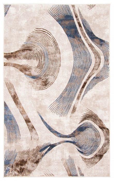 Amara Taupe  Area Rug - 5'0\" X 8'0\"  