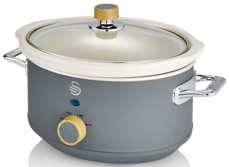 Salton Swan Nordic 3.5 L Slow Cooker - SF17021GRYN