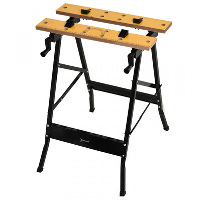 Durhand 220 Lbs Capacity Foldable Work Bench Sawhorse|Durhand Chevalet D'etabli Pliable