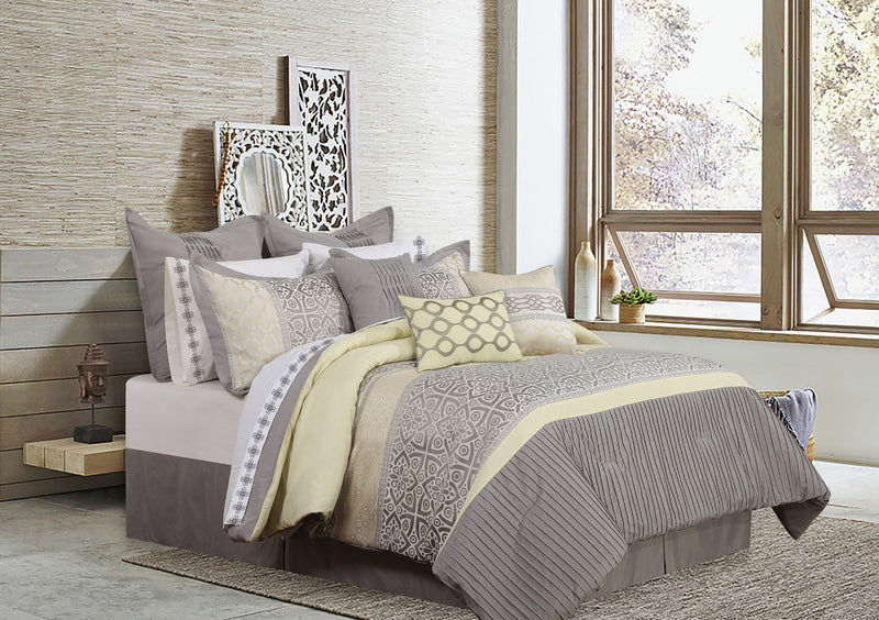 Calibre 7-Piece Queen Comforter Set