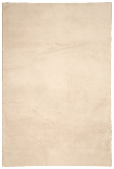 Argo Plush & Shags Beige Washable Rug 8'0" x 10'0" Indoor Area Rug | Tapis Lavable/Moelleux Argo 8'0" x 10'0" en Beige