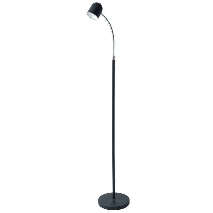 Dainolite LED Floor Lamp 5w Satin Black Finish