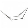 Outsunny 2-in-1 Steel Hammock Stand, Foldable Hammock Net Stand, Black