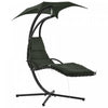 Outsunny Floating Chaise Lounge Outdoor Porch Swing Chair Hanging Hammock Reclining Seat W/ Arc Stan|Outsunny Chaise Longue Flottante D'exterieur, Balancelle De Veranda, Hamac Suspendu Siege Inclinable